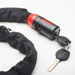 Antivol Qloc Chaine Ø6 - 900MM -Vélos et Accessoires Soldes antivol qloc chaine 900mm 3