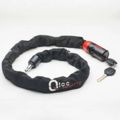 Antivol Qloc Chaine Ø6 - 900MM -Vélos et Accessoires Soldes antivol qloc chaine 900mm 4
