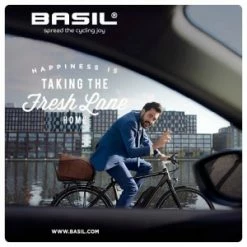 Panier Arrière Basil Icon Fixe -Vélos et Accessoires Soldes panier arriere fixe basil icon 2